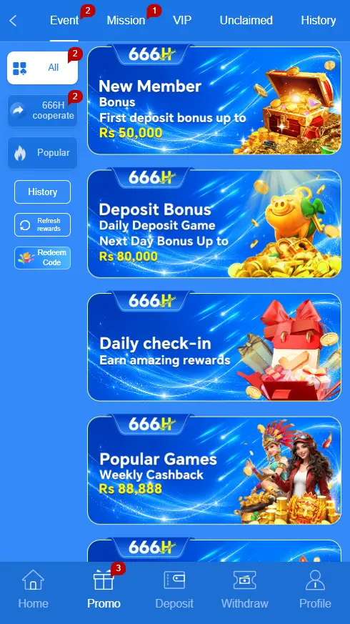 666H bonus guide